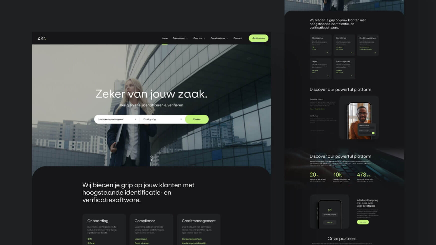Zakelijker in stedelijke omgeving. Ontdek onze klantbeheersoftware.