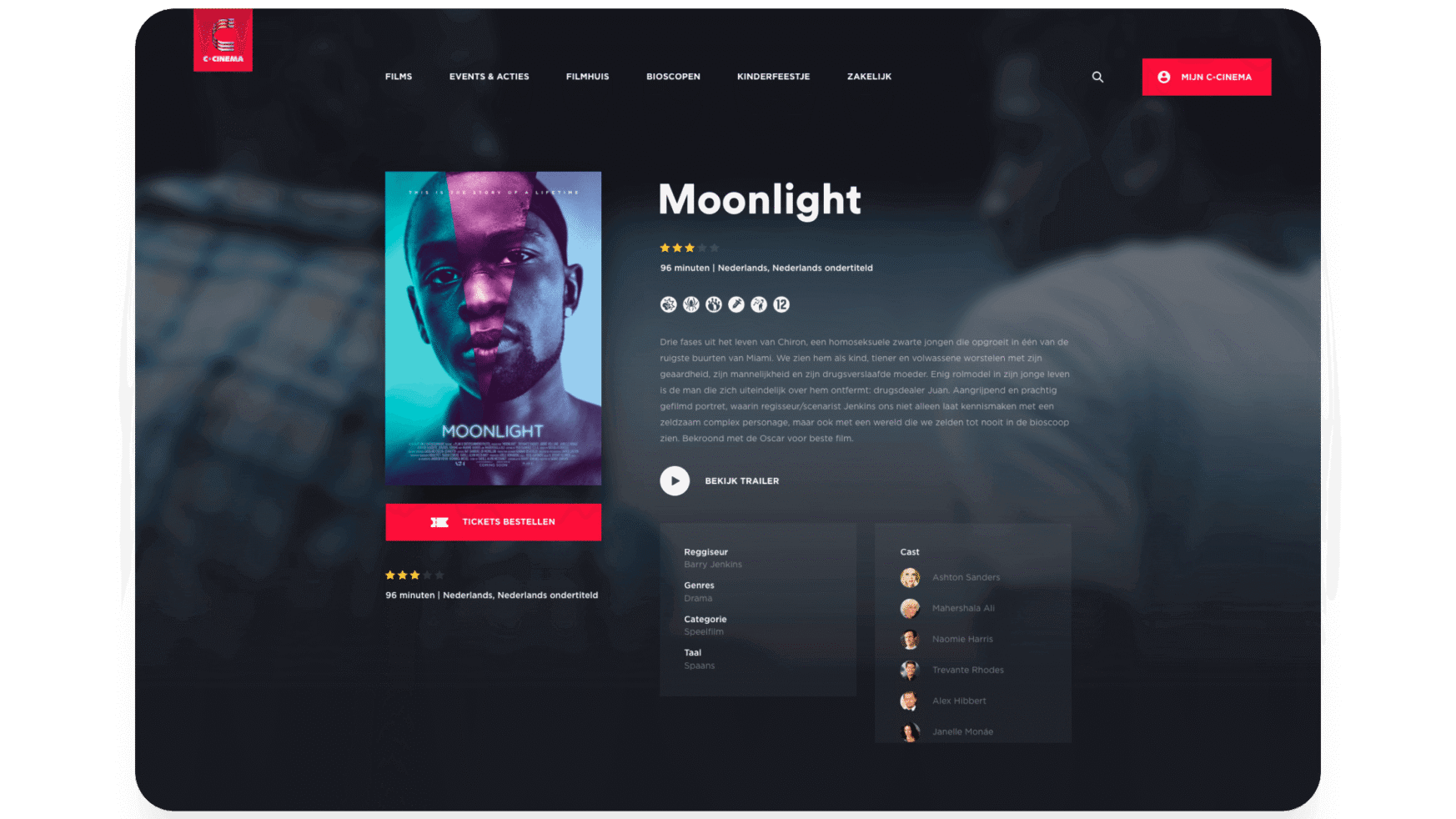 Moonlight: Bekijk details en beoordelingen op onze filmsite.