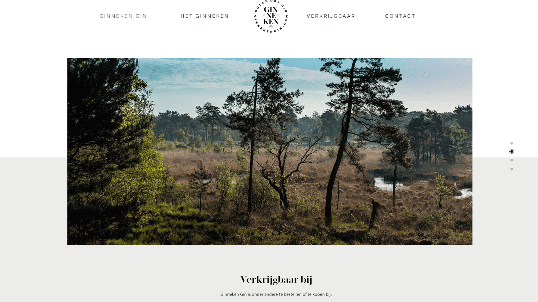 Ontdek adembenemende landschappen vol bomen en open velden onder een blauwe lucht: bezoek GinnekenGin.com.