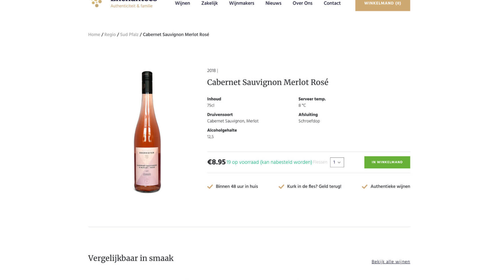 Probeer de betoverende Les Bulles Enchantées Rosé voor € 8,95 – betoverende charme en een verrukkelijke smaak wachten op u!.